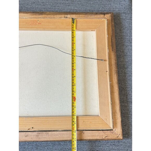 Vintage Andres Orpinas Art Print, Boy and Girl Collecting Flowers Wall Decor - Picture 9 of 16